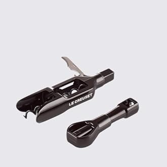 Le Creuset Classic Pocket Model Corkscrew, PM 100, Plastic, Black Onyx, 49100001400100