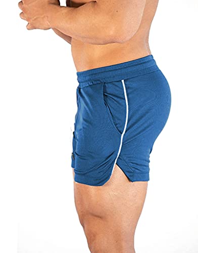 EVERWORTH Men's Athletic Shorts Gym Workout Short Shorts Casual Shorts Running Bodybuilding 5 Inch Inseam Shorts2