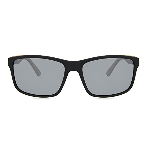Body Glove Rico's Rectangle Sunglasses, Black, 55 mm2
