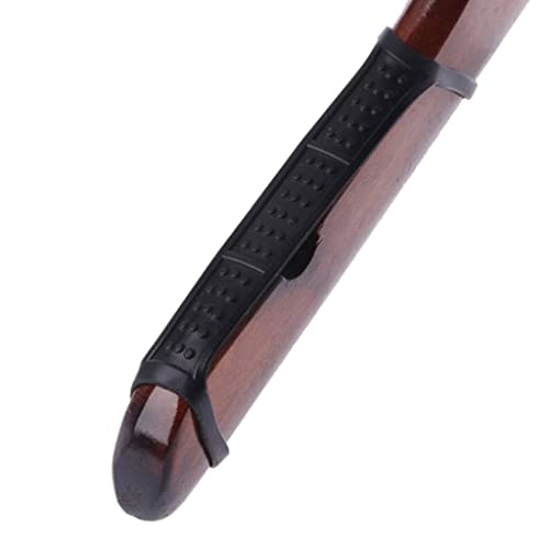 Pzrt 40Pcs Non-Slip Rubber Clothes Hanger Grips Windproof Clothes Hanging Accessories, Black #TOP5