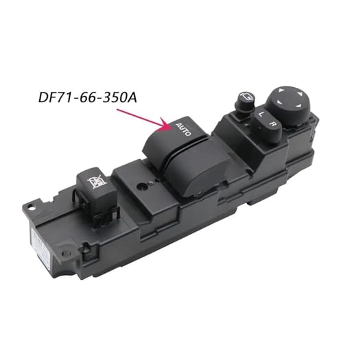 Commande commutateur de lève-vitre électrique Mazda 2 référence DF7166350A - 2