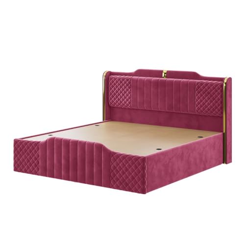 Image of Wakefit Velura King Size Storage Upholstered Bed
