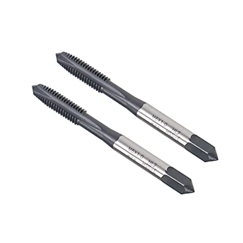 Taraud M4 X 0.7 Pas HSS Revêtu Titane - 3 Cannelures, Pour Métal Doux, Aluminium, Fer, Longueur Totale 56 Mm