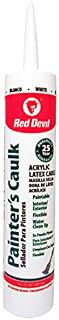 Red Devil Painters Caulk White, 10.1 Oz., Case of 12