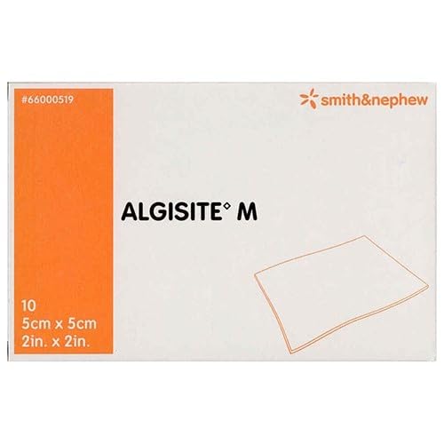 Algisite M Apósito individual de alginato de calcio, 5 cm x 5 cm