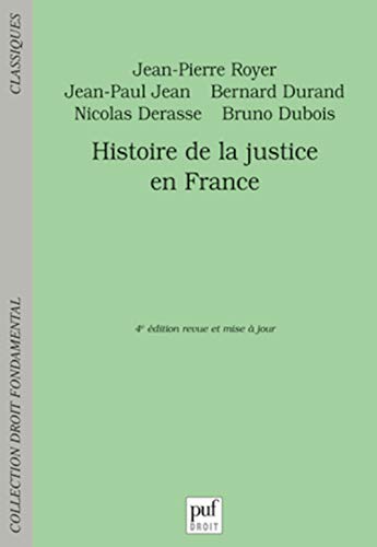 Histoire de la justice en France Livre PDF Gratuit