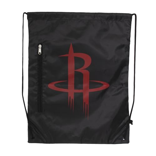 Bolsa Saco NBA Houston Rockets – Mochila Esportiva Infantil e Adulto – Leve, Resistente e com Estampa Oficial da Equipe – Licença Oficial Maccabi Art