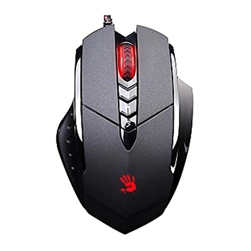 A4 Tech V7M Bloody Gun3 - Mouse Da Gioco Wireless, 7 Tasti, Nero/Rosso - 2