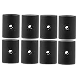 Sosoport 8pcs Foosball Table Stop Rings Iron Rod Stoppers for Enhanced Game Flow Compact Design Football Machine Washers for Standard Table Football