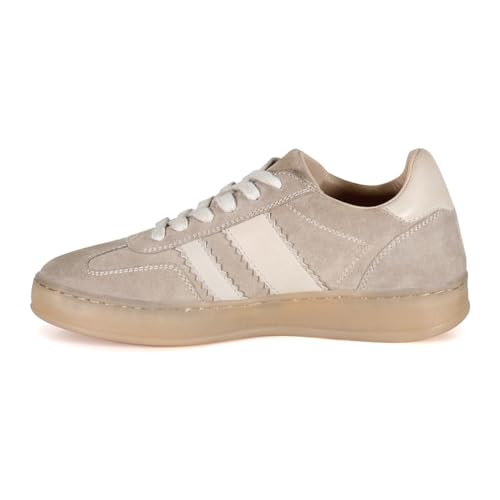 Diba True Womens Jon Qwill Lace Up Sneakers Shoes Casual - Beige3