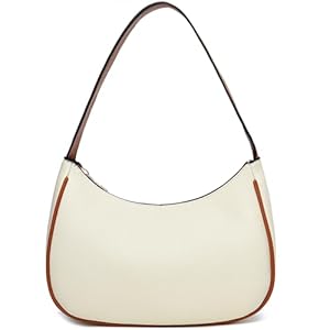 BAIKELI Crescent Shoulder Bags for Women Small Shoulder Purse Handbag Retro Classic Clutch Hobo Tote Bag Underarm Purse