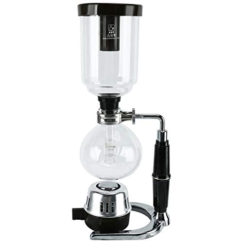 DasMarine 5 Cup Tabletop Siphon (Syphon) Coffee Maker with Alcohol Burner, Plastic Coffee Powder Spoon, Filter Cloth and Wooden Stirrer 1 Gallery Image DasMarine 5 Cup Tabletop Siphon (Syphon) Coffee Maker with Alcohol Burner, Plastic Coffee Powder Spoon, Filter Cloth and Wooden Stirrer 1 Gallery Image