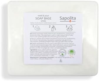 Base Saponette Melt And Pour Bianca - 5Kg, Senza SLS, 100% Vegetale - Foto 11