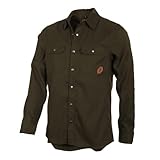 O'NEAL | Mountainbike-Hemd | MTB Mountainbike DH Downhill FR Freeride | Gepolsterter Ellbogenschutz, Funktions- und Alltagshemd | Loam Jack Shirt V.23 | Erwachsene | Olive | Größe XL