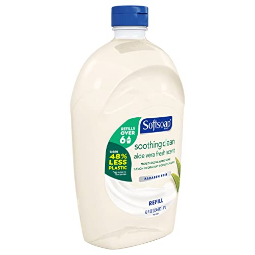 Softsoap Liquid Hand Soap Refill, Soothing Clean, Aloe Vera Fresh Scent, 50 Fluid Ounce (Pack of 2)? (100 Ounces)