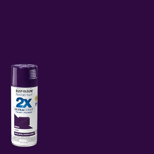 Image of Rust-Oleum Painter's Touch 2X Ultra Cover Spray Paint, Gloss Purple