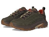 Merrell Men's Moab Speed 2 Leather Waterproof Shoe, Olive, US 12