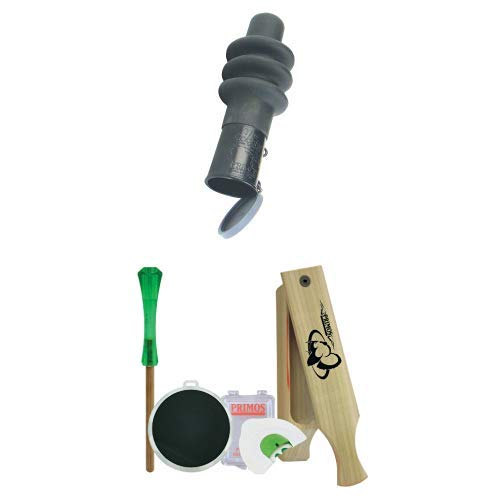 Primos Hunting PS222 THE GOBBLER Turkey Shaker and Hunting 272 Friction Call, Turkey, Starter Pack