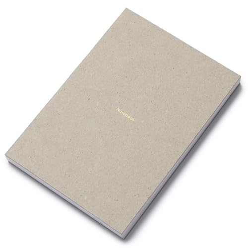 Pinesman Naked Spine Notebook - A5 Lined Journal (5.8 x 8.3 in), 180 Pages, 105gsm, Hardcover Notebook for Work, Bullet Journaling and Note Taking