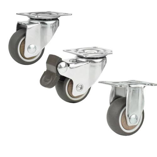 Roue de frein directionnelle universelle pour stopper les rayures de meubles sur parquet