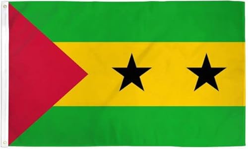 Sao Tome & Principe FLAG | 3x5 Ft | 100D