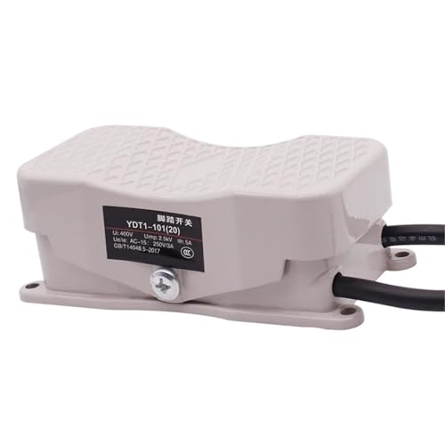 Interruptor de pie con pedal para invertir marcha en motores de 220V sin usar las manos