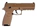 Sig Sauer P320 CO2 Semi-Auto .177 Caliber BB Gun Air Pistol, Coyote Tan