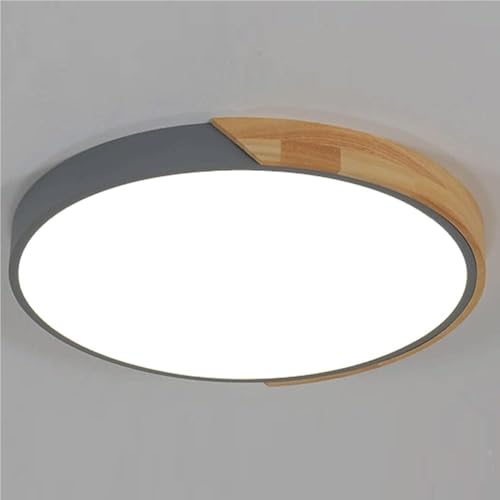 Modern Round Ceiling Lamp Minimalist Industrial Design Easy to Install