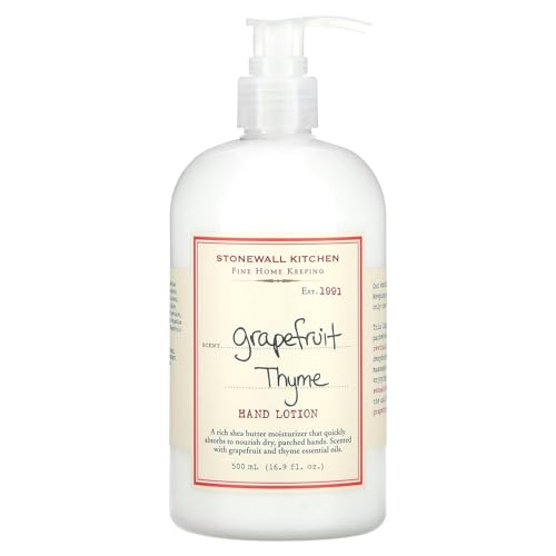 Lotion mains Pamplemousse Thyme Stonewall Kitchen pour retrouver une peau douce