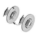 F.BECKER_LINE BREMSSCHEIBEN Ø288MM + BREMSBELÄGE VORNE FÜR VW PASSAT B5 B5.5
