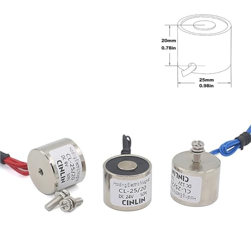 Electroimán de elevación imán industrial de 25mm x 20mm para elevador eléctrico 2