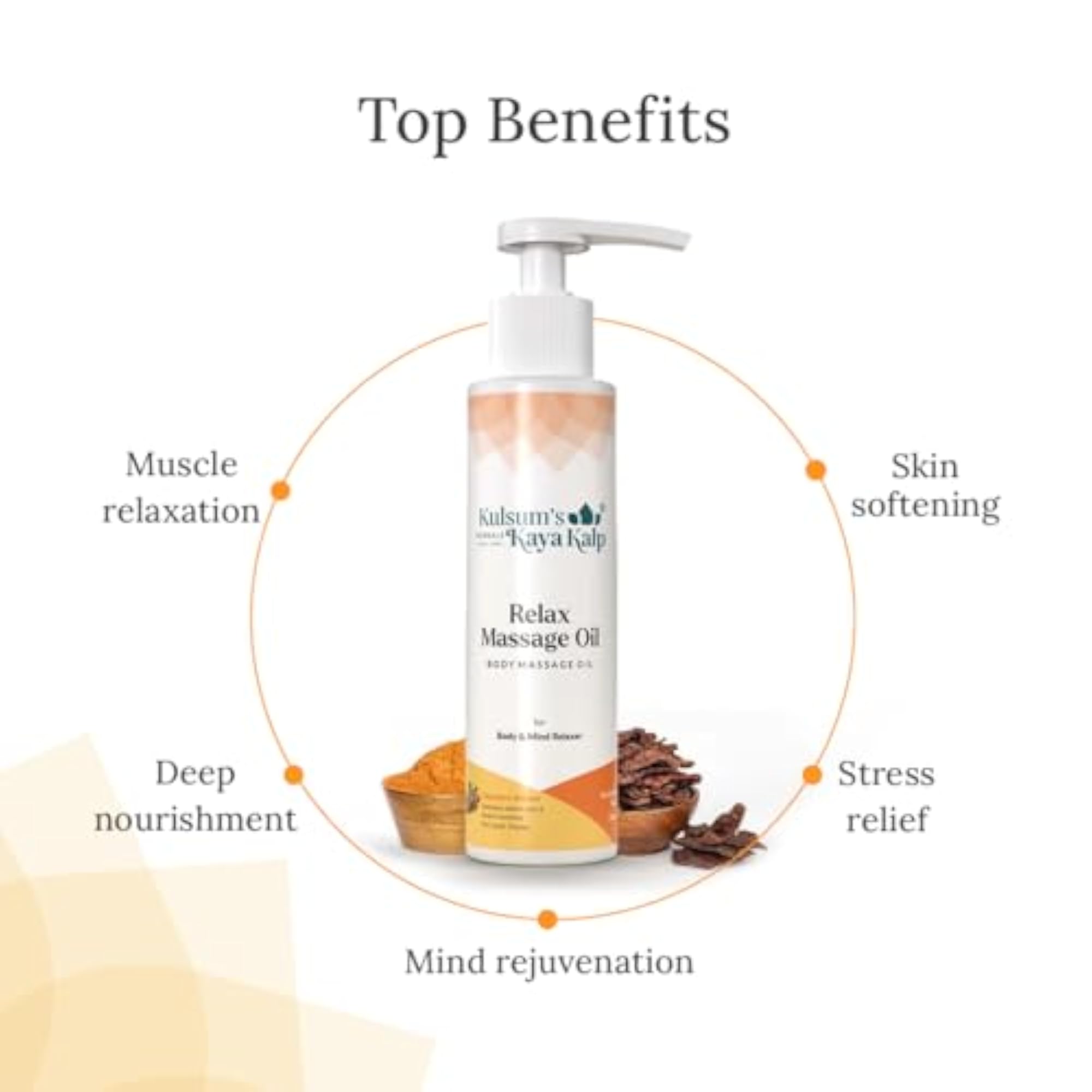 Kulsum's Relax Massage Oil, 200 ml