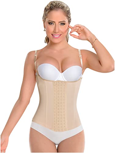Fajas MYD C-4053 Fajas Colombianas Reductoras y Moldeadoras Open Bust Compression Vest Shaper for Women
