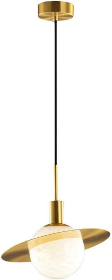 Suspension moderne en marbre dorée E27 luminaire suspendu de chambre