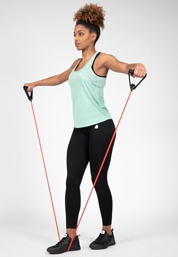 Gorilla Wear - Seattle Tank Top - Grün - Bodybuilding Sport Alltag Freizeit mit Logo Aufdruck leicht und bequem für optimale Bewegung aus Polyester, M