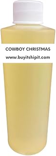 Cowboy Christmas Fragrance from Our Holiday Collection - Perfect for Adding Aroma to Freshies, Candles, Soaps, and Diffusers - 4 Ounces