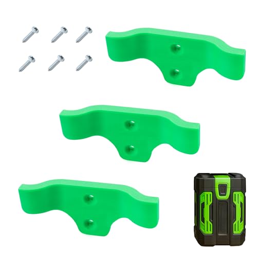 56V Battery Wall Mount for EGO 56V Battery Wall Mounting Bracket Wall Mount or Under Shelf Mount (3 Pack)