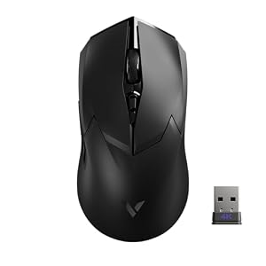 Rapoo VT2Pro Kabellose Gaming-Maus mit PAW 3398 26K DPI, 4000Hz, Schwarz