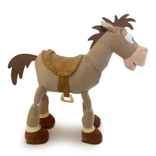 Image of Disney Store Official Toy Story Plush, Bullseye, Iconic Cuddly Toy Character with Embroidered Eyes and Soft Plush Features, Suitable for All Ages