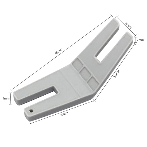 2 Piezas Pie Prensatelas para Máquina de Coser miniatura 3