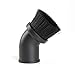 CRAFTSMAN CMXZVBE38725 1-7/8 in. Dusting Brush Wet/Dry Vac Attachment for Shop Vacuums , Black