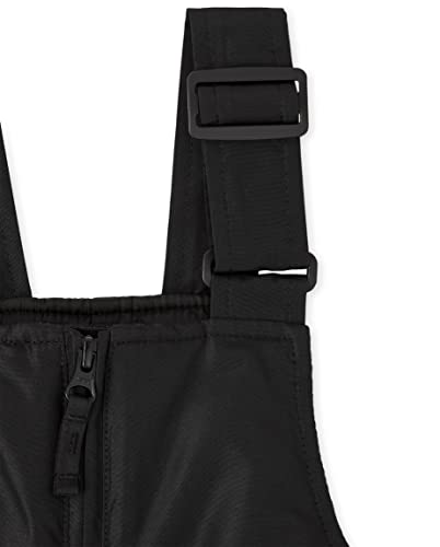 The Children's Place Boys Long Sleeve 3 in 1 Jacket and Sleeveless Solid Snow Overalls 2-piece Snow Set4