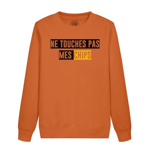 Sweat apéro humour enfant ne touches pas mes chips une idée cadeau anniversaire