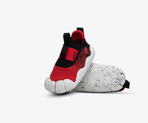 Image of ARETTO Expanding Red Kids Shoes for Growing Feet - Boys & Girls Footwear, Baby Girl Shoes, Sneakers for Boys, Baby Shoes & Comfortable Shoes for Kids | Age 1-9 Years