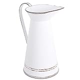 【Vase à fleurs】 Ce vase à fleurs en métal est conçu comme une décoration décorative for la maison. Cela fonctionne très bien avec des fleurs artificielles, si vous l'utilisez avec des fleurs fraîches, mettez simplement une doublure d'eau dans le vase.