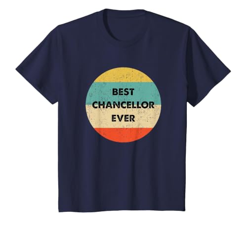 Chancellor Name T-Shirt, Youth, Navy Blue, Large