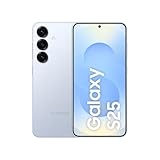 Samsung Galaxy S25 AI Smartphone mit Galaxy AI, Ohne Vertrag, Handy mit Android, 12 GB RAM, 128 GB Speicher, 50-MP-Kamera, Icyblue, 3 Jahre Herstellergarantie [Exklusiv auf Amazon]