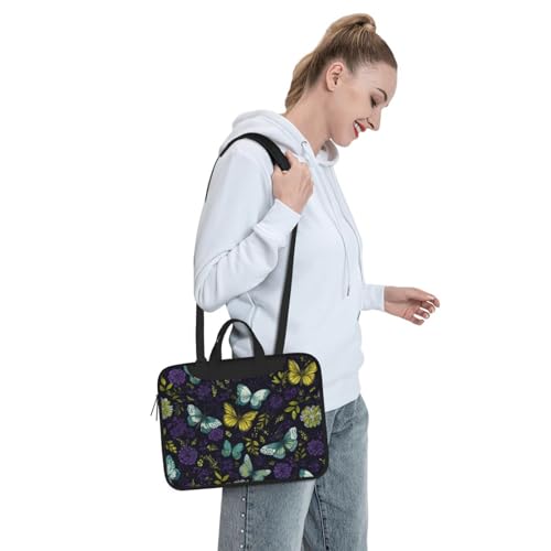 Bolso para portátil impermeable azul oscuro de 14 pulgadas miniatura 3