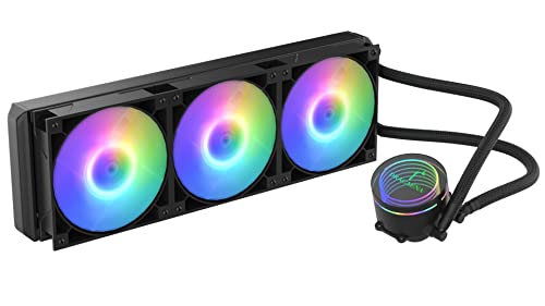 Dracaena CPU Liquid Cooling System, Air-Cooled Radiator with Anti-Leakage Technology, Chamber Pump, High Efficiency Radiator for Computer Water Cooling (360mm)