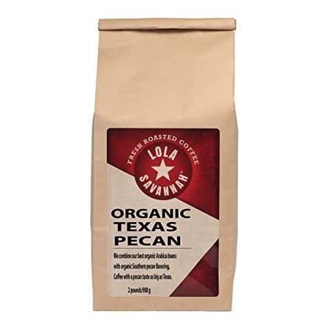 Lola Savannah Organic Texas Pecan Ground Caffeinated Coffee, 2lb, 1 Pack Cover